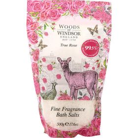 WOODS OF WINDSOR TRUE ROSE by Woods of Windsor BATH SALTS 16.8 OZ