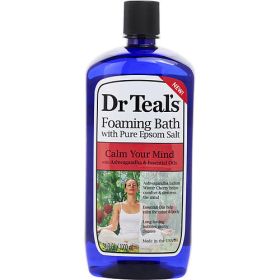 Dr. Teal's by Dr. Teal's Foaming Bath with Pure Epsom Salt Ashwagandha --1000ml/34oz