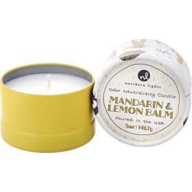 PAWS ON MANDARIN & LEMON BALM by Northern Lights ODOR NEUTRALIZING CANDLE 5 OZ