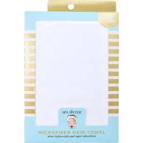 SPA ACCESSORIES by Spa Accessories MICROFIBER HAIR TOWEL - WHITE