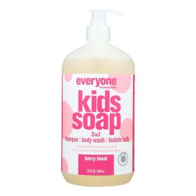 Everyone - Soap 3 In 1 Kds Berry Blast - 32 Fz