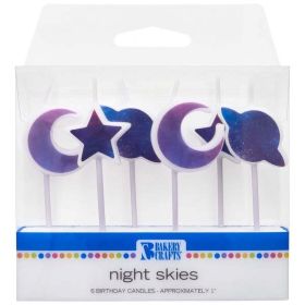 Cosmic Sky Shaped Candles