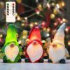 Meltone Christmas LED Flickering Lighting, Gnome LED Flameless Candles Battery Operated