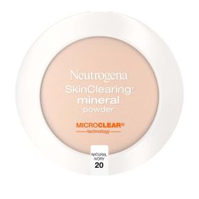 Neutrogena SkinClearing Pressed Acne Powder, Natural Ivory 20,.38 oz