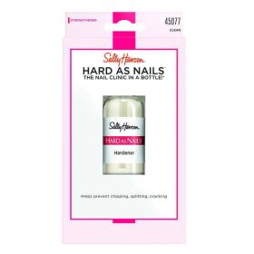 Sally Hansen Hard as Nails Strength Treatment 45077 Clear Transparent 0.45 oz Nail Treatment