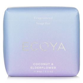 ECOYA - Soap - Coconut & Elderflower SAOP207 / 014543 90g/3.2oz