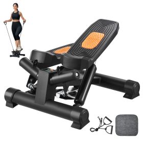 Stair Stepper for Exercise at Home Mini Twist Stepper with Resistance Band