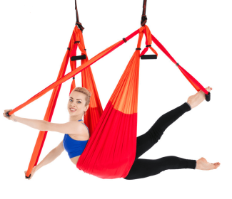 Anti Gravity Yoga Hammock (Option: Double red)