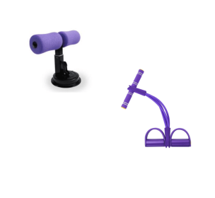 Sit Up Bar Trainer (Option: Purple Set)