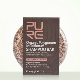 Purc Hand-Extracted Soap, Anti-Dandruff, Oil-Control Nourishing Handmade Soap, Spot Fleece-Flower Root And Ginger Shampoo Soap (Option: Polygonum multiflorum scent-1PCS)