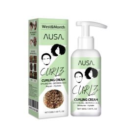 West&Month Curl Bouncer Moisturizing Curl Defining Volume Bouncing Strengthening Hair Smoothing Frizz Conditioning (Option: 2pcs)