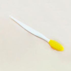 Manual silicone multi-effect blackhead brush nose brush (Color: yellow)