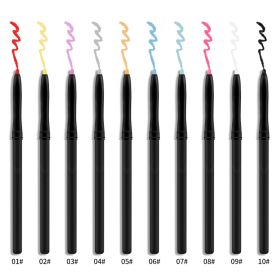 Color Eyeliner Waterproof Oil-Proof and Durable Eyeliner (Color: 05)