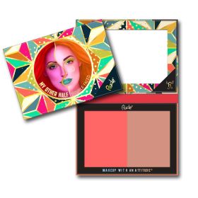 RUDE My Other Half Duo Shade Face Palette (Color: Double Faced)