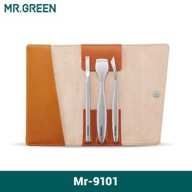 MR.GREEN Pedicure Knife Set Professional Ingrown Toenail Foot Care Tools Stainless Steel Nail Nippers Clipper Remover Kit (Color: Mr-9101)